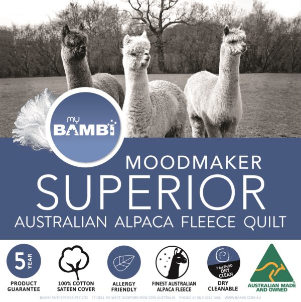 Bambi Moodmaker Superior Alpaca Quilt